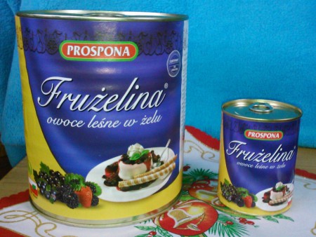 Fruzelina - Lesné ovocie (celé bobule)